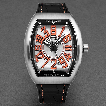 Franck Muller Vanguard Crazy Hours Men's Watch Model 45CHTTBRORSIL Thumbnail 4