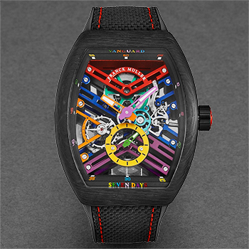 Franck Muller VanguardSKLT Men's Watch Model 45S6SQTBLKCOLRG Thumbnail 3