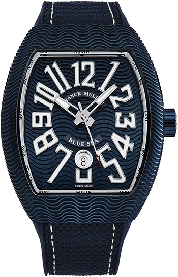 Franck Muller Vanguard Blue Sea Men's Watch Model 45SCBLUSEABLUNG