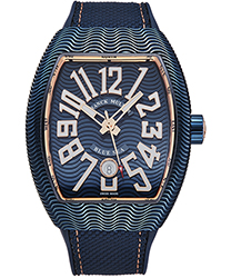 Franck Muller Vanguard Blue Sea Men's Watch Model: 45SCBLUSEABLU