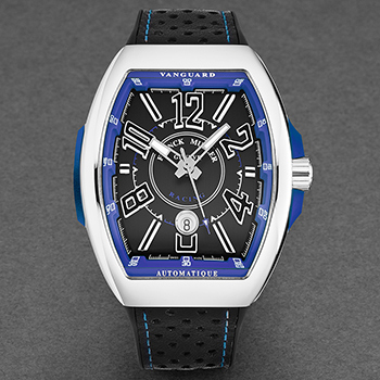 Franck Muller Vanguard Racing Men's Watch Model 45SCRACINGBLKBU Thumbnail 2