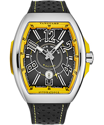 Franck Muller Vanguard Racing Men's Watch Model 45SCRACINGBLKYL