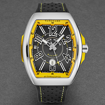 Franck Muller Vanguard Racing Men's Watch Model 45SCRACINGBLKYL Thumbnail 4