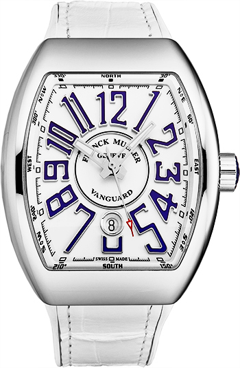 Franck Muller Vanguard Men's Watch Model 45SCWHTWHTBLU-4