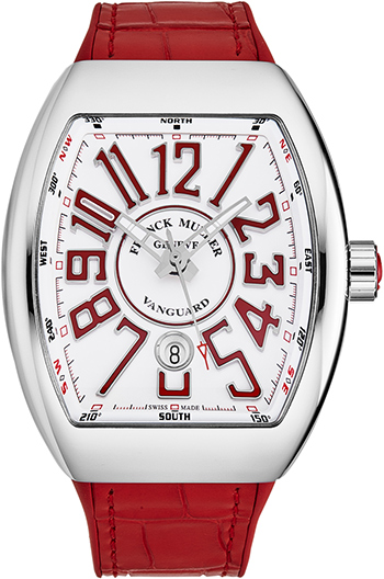 Franck Muller Vanguard Men's Watch Model 45SCWHTWHTRED