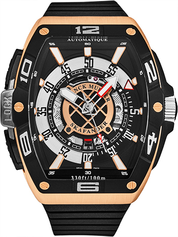 Franck Muller SkaFander Men's Watch Model 46SCSKFBLKBKGD2