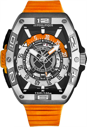 Franck Muller SkaFander Men's Watch Model 46SCSKFBLKORG