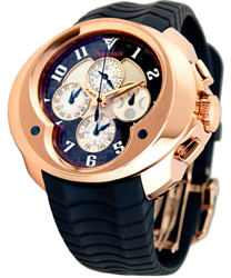 Franc Vila Chronograph Master Quantieme Men's Watch Model 8.03-FVa129-A-RG-GS-rbr