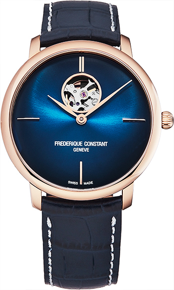 Frederique Constant SlimLine Heart beat Men's Watch Model FC312NS4S4