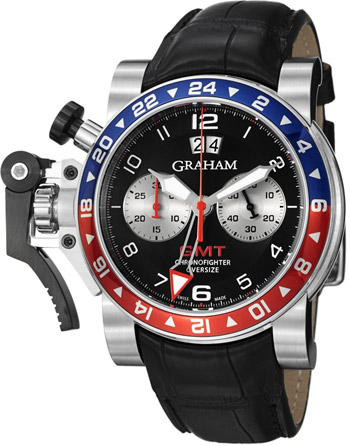 Graham  Chronofighter Oversize GMT Steel Men