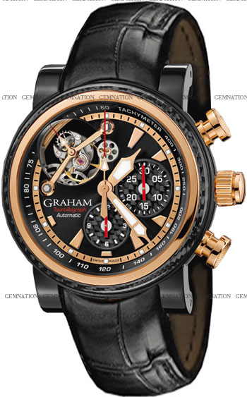Graham Tourbillograph Men's Watch Model 2TWAO.B01A.C104B