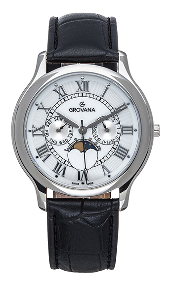 Grovana Moonphase Men's Watch Model 1025.1533