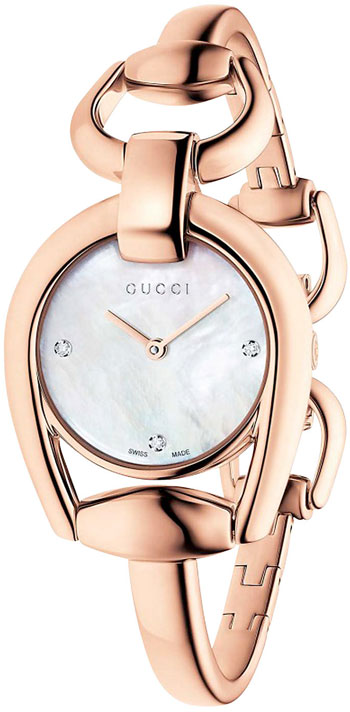 Gucci Horsebit Ladies Watch Model YA139508