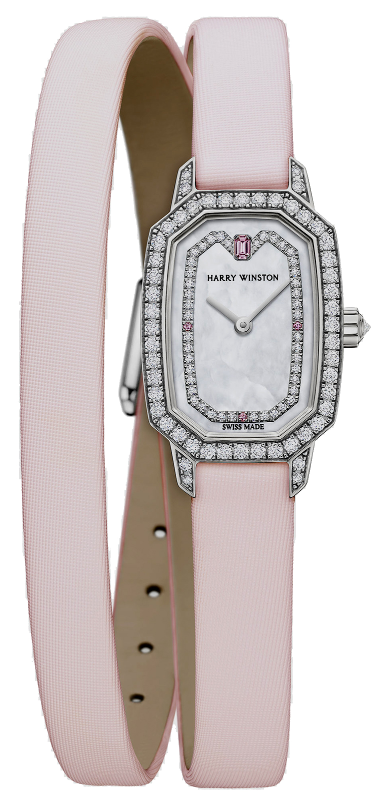 Harry Winston Emerald Ladies Watch Model: EMEQHM18WW007