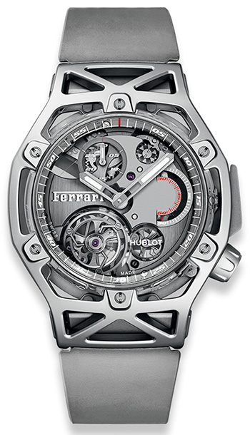 Hublot Techframe Ferrari Tourbillon Chronograph Men's Watch Model 408.JW.0123.RX
