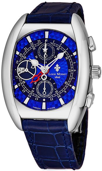 Louis Moinet Variograph GMT Men's Watch Model LM.082.10.21