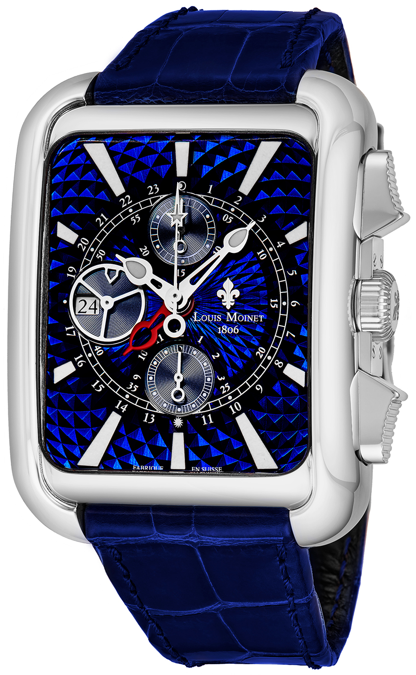 Louis Moinet Twintech GMT Men&#39;s Watch Model: LM.162.10.21