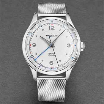 Montblanc Heritage GMT Men's Watch Model 119949 Thumbnail 4