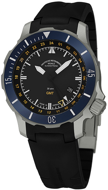 Muhle-Glashutte Seebataillon GMT Men's Watch Model M1-28-62-KB
