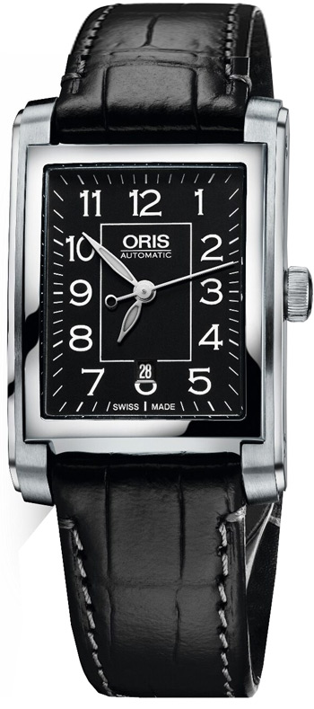 Oris Rectangular Ladies Watch Model 56176564034LS