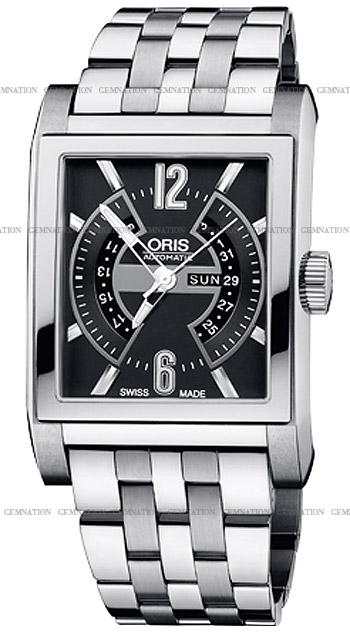 Oris Rectangular Men's Watch Model 585.7622.7064.MB