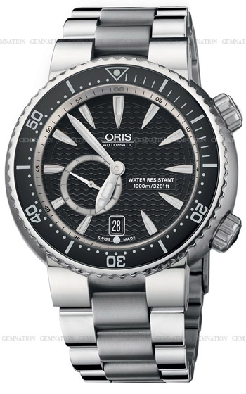 Oris Diver Men's Watch Model 643.7638.74.54.MB