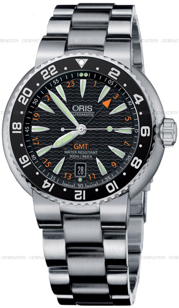 Oris Diver Men's Watch Model 668.7639.84.54.MB