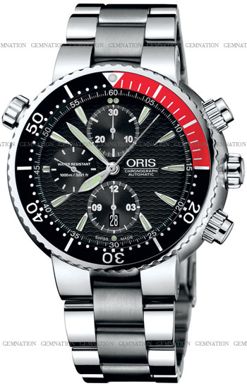 Oris Diver Men's Watch Model 674.7599.71.54.MB