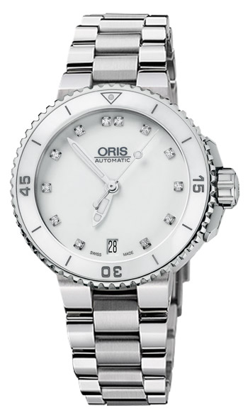 Oris Aquis Ladies Watch Model 733.7652.4191.MB