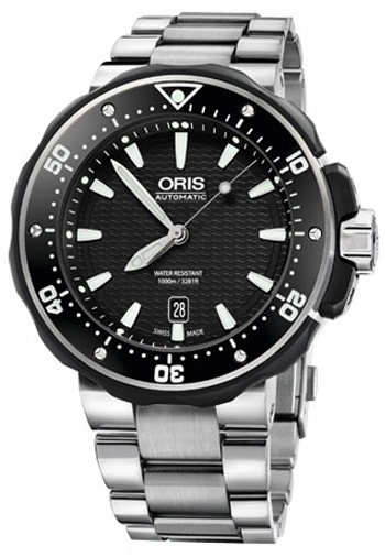 Oris ProDiver Date Men's Watch Model 733.7682.71.54.MB