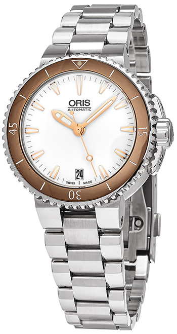 Oris Aquis Ladies Watch Model 73376524356MB