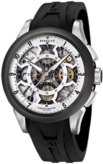 Perrelet Skeleton Chronograph  Men's Watch Model A1056.1