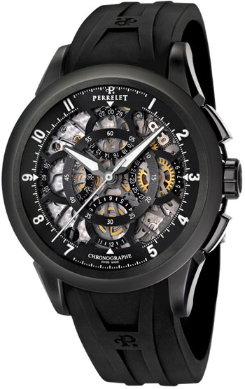 Perrelet Skeleton Chronograph  Men's Watch Model A1057.1