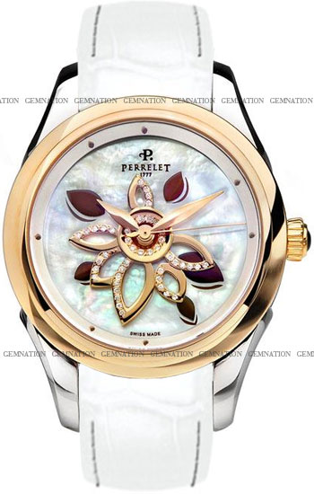Perrelet Diamond Flower Ladies Watch Model A3015.1