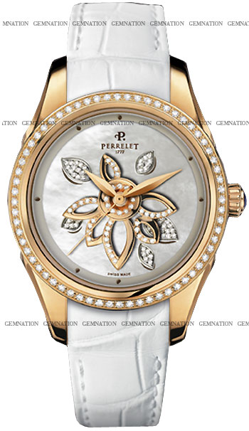 Perrelet Diamond Flower Ladies Watch Model A3019.1