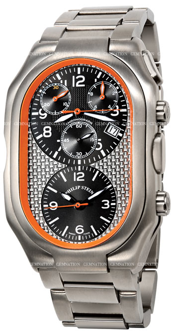 Philip Stein Prestige Men's Watch Model 13TI-500B-TSS