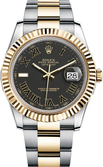 Rolex Datejust Men's Watch Model 116333-DRKGRY