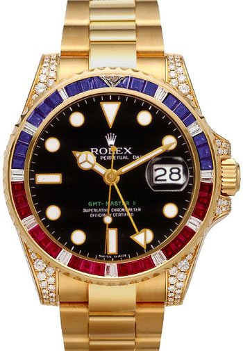 Rolex GMT Master II Men's Watch Model 116758-SARU