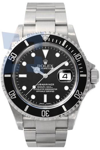 Rolex Submariner Date Men's Watch Model 16610