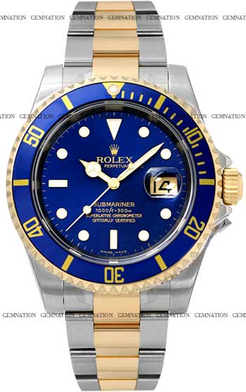Rolex Submariner Date Men's Watch Model 16613