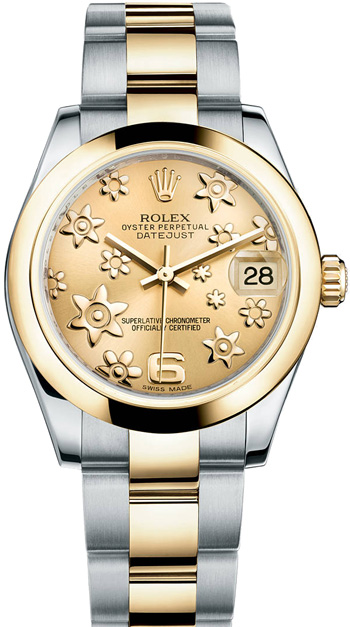Rolex Datejust Ladies Watch Model 178243-YEFLO