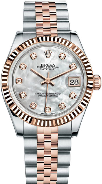 Rolex Datejust Ladies Watch Model 178271-MOPDIA