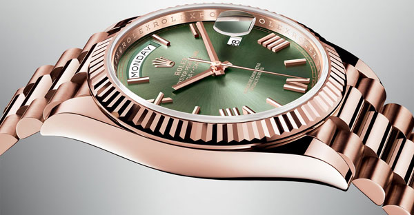 Rolex Day-Date Men's Watch Model 228235-GREENRO Thumbnail 2