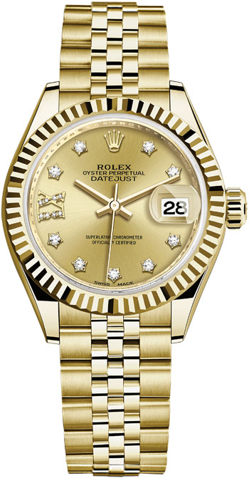 Rolex Datejust Ladies Watch Model 279178-DIA
