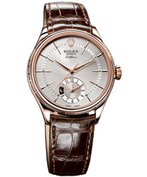 Rolex Cellini Dual Time Men's Watch Model: 50525-SIL