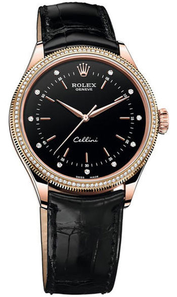 Rolex Cellini Time Men's Watch Model 50605RBR