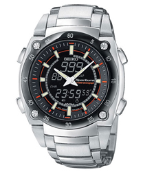 Seiko Sportura Perpetual Calendar Chronograph Men's Watch Model SNJ019