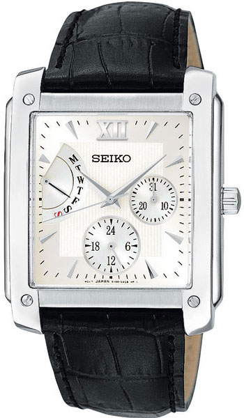 Seiko Retrograde Day-Date Men's Watch Model: SNT007