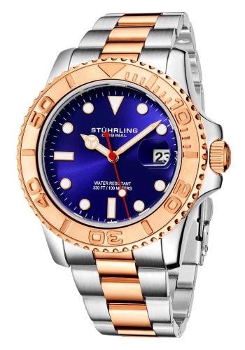 Stuhrling Aquadiver Men's Watch Model 3967.6 Thumbnail 2