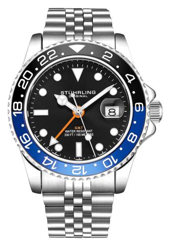 Stuhrling Aquadiver Men's Watch Model 3968.1 Thumbnail 2